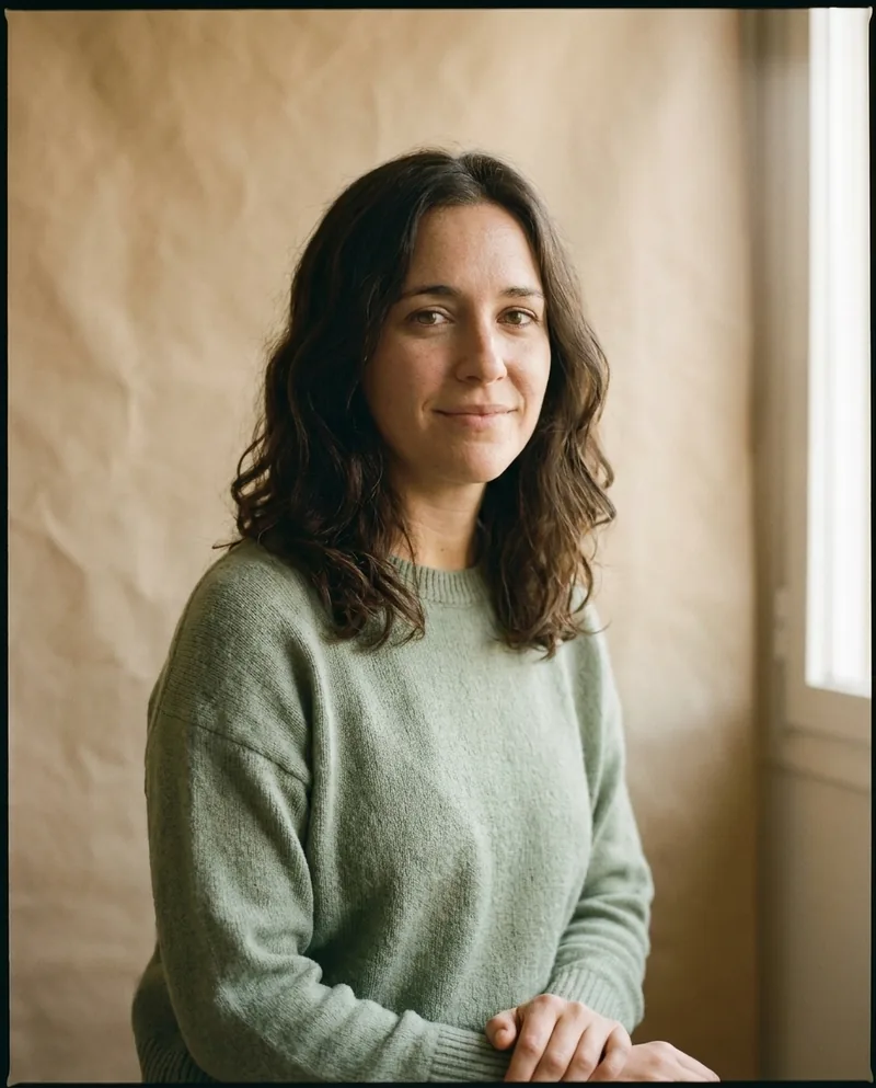 Retrato de Estíbaliz, Fisioterapeuta